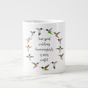 Hummingbird Wreath Extra Grote Beker