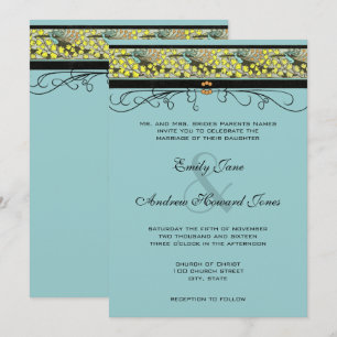 Hummingbirds & Maidenhair Faire-part de mariage