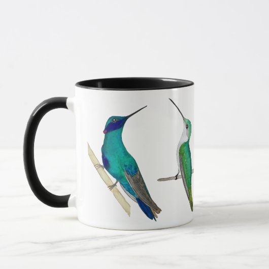 Hummingbirds Mug (Gauche)