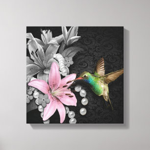 Hummingbird's Song Canvas Afdruk