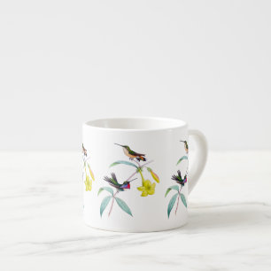 Hummingbirds Wildflower Botanische Espressokop Espresso Kop