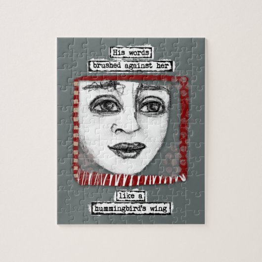 Hummingbird's Wing Jigzaag Puzzle Legpuzzel (Verticaal)