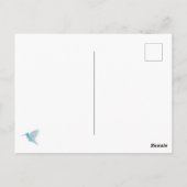 Hummingvogel Briefkaart (Achterkant)