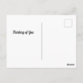 Hummingvogel Briefkaart (Achterkant)