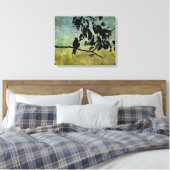 Hummingvogel Canvas Afdruk (Insitu (Slaapkamer))
