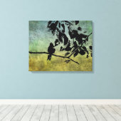 Hummingvogel Canvas Afdruk (Insitu (Houten vloer))
