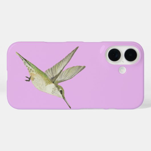 Hummingvogel Case-Mate iPhone Case (Achterkant (horizontaal))