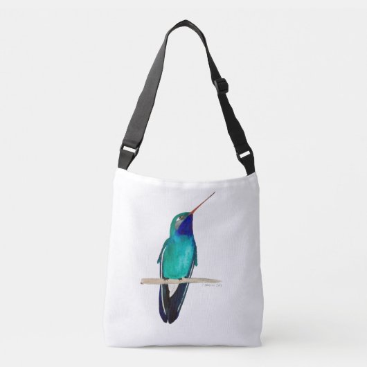 Hummingvogel Crossbody Tas (Voorkant)