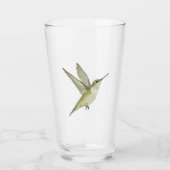 Hummingvogel Glas (Voorkant)