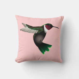 Hummingvogel gooit kussen