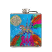 Hummingvogel Heupfles (Achterkant)