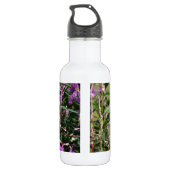 Hummingvogel in Paars Waterfles (Achterkant)