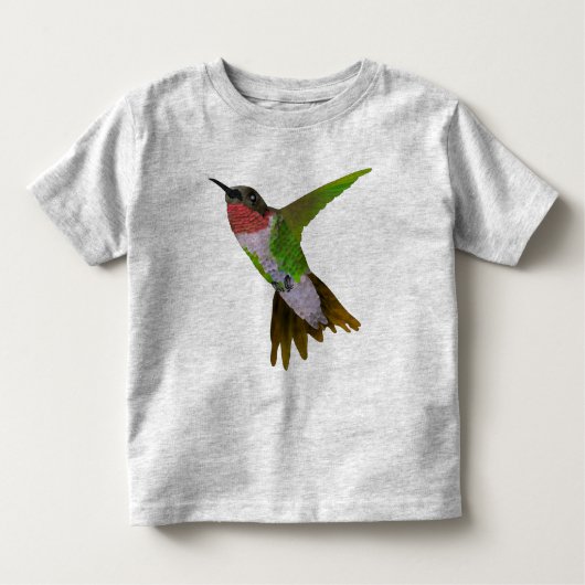 Hummingvogel Kinder Shirts (Voorkant)