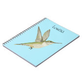 Hummingvogel Notitieboek (Linkerzijde)