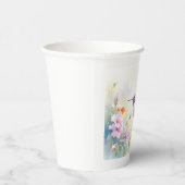 Hummingvogel Papieren Bekers (Rechts)