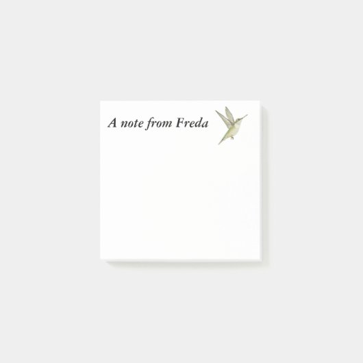 Hummingvogel Post-it® Notes (Voorkant)