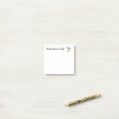 Hummingvogel Post-it® Notes (Op bureau)
