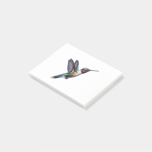 Hummingvogel Post-it® Notes (Schuin)