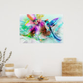 Hummingvogel Poster (Keuken)