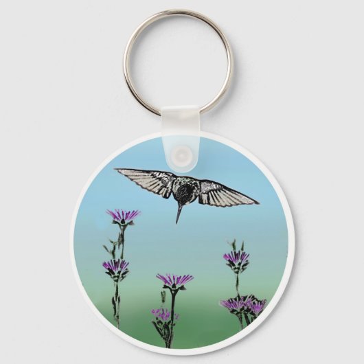 Hummingvogel Sleutelhanger (Voorkant)