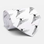 Hummingvogel Stropdas (Opgerold)