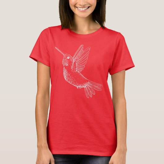 Hummingvogel T-shirt (Voorkant)
