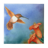 Hummingvogel Tegeltje (Voorkant)