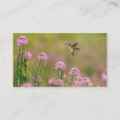 Hummingvogel Visitekaartje (Achterkant)