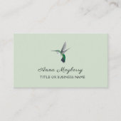 Hummingvogel Visitekaartje (Voorkant)