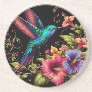 Hummingvogel Zandsteen Onderzetter