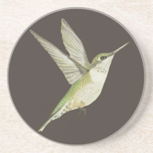 Hummingvogel Zandsteen Onderzetter