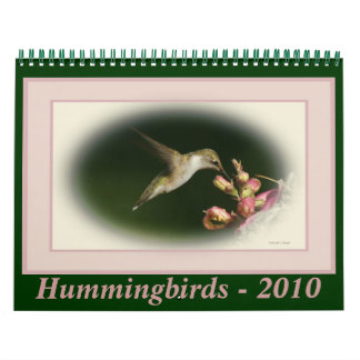Hummingvogels - 2010 kalender