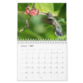 Hummingvogels 2020 kalender (Jan 2027)