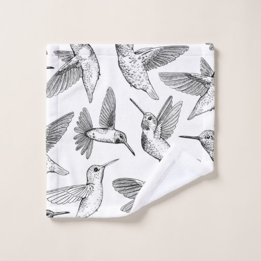 Hummingvogels Bad Handdoek (Wasdoekje)