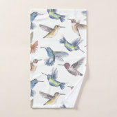 Hummingvogels Bad Handdoek (Handdoek)