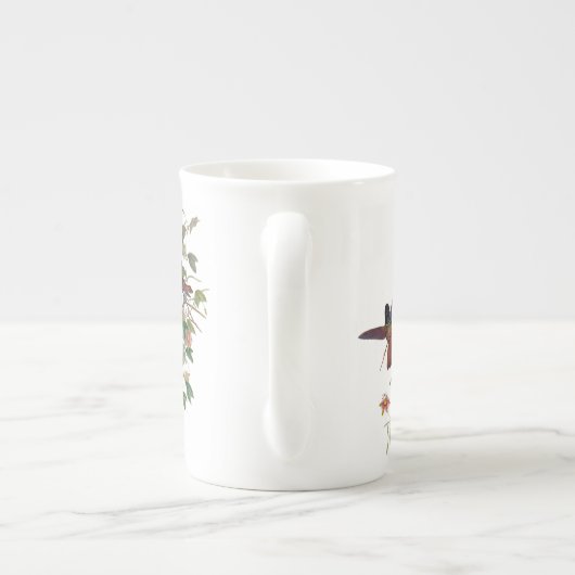 Hummingvogels Bone China Tea Mok (Achterkant)