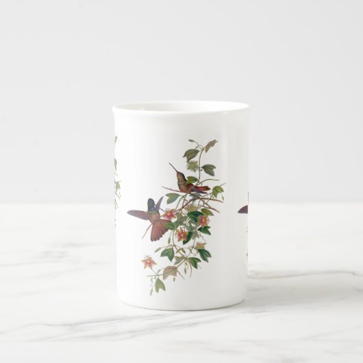 Hummingvogels Bone China Tea Mok (Voorkant)