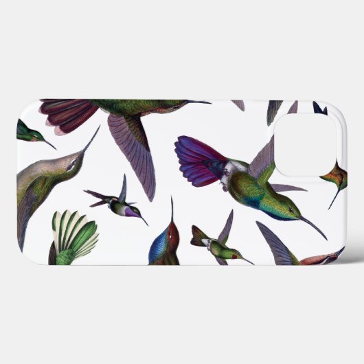 Hummingvogels Case-Mate iPhone Case (Achterkant (horizontaal))