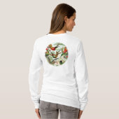 Hummingvogels door Ernst Haeckel (2) T-shirt (Achterkant volledig)