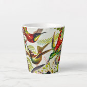  Hummingvogels door Ernst Haeckel Latte Mok (Voorkant)