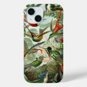 Hummingvogels door Ernst Haeckel, vogelbomen Case-Mate iPhone Case (Achterkant)