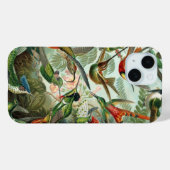 Hummingvogels door Ernst Haeckel, vogelbomen Case-Mate iPhone Case (Achterkant (horizontaal))