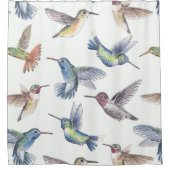 Hummingvogels Douchegordijn (Voorkant)
