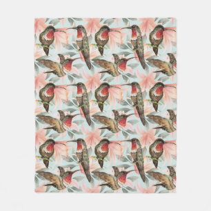 Hummingvogels Fleece Blanket