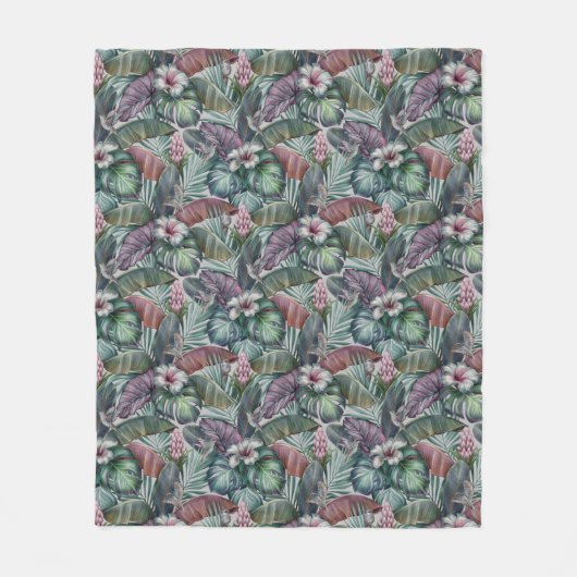 Hummingvogels Fleece Blanket (Voorkant)