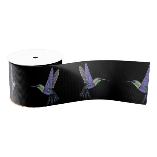 Hummingvogels Grosgrain Lint (Spoel)