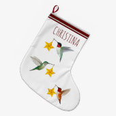 Hummingvogels Grote Kerstsok (Voorkant (Hangend))