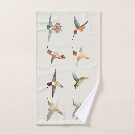 Hummingvogels Handdoek (Handdoek)