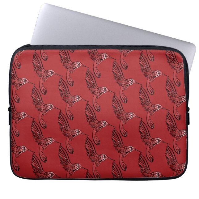 Hummingvogels II Laptop Sleeve (Voorkant)