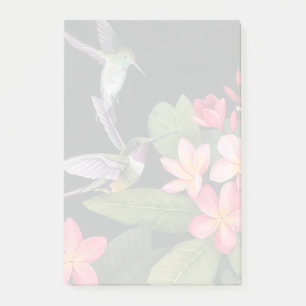 Hummingvogels in de Plumeria Post-it® Notes